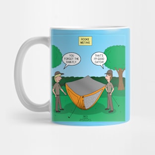 Camping Rookie Mistake Mug